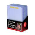 Ultra Pro International 3 x 4 in. Topload Rookie Border Card Holder, Pack of 25 - Gold SFTL3040RG